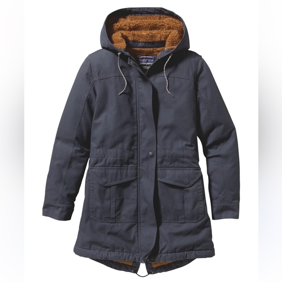 Patagonia Prairie Dawn Insulated Parka, Smoke Blue, M - Picture 6 of 6